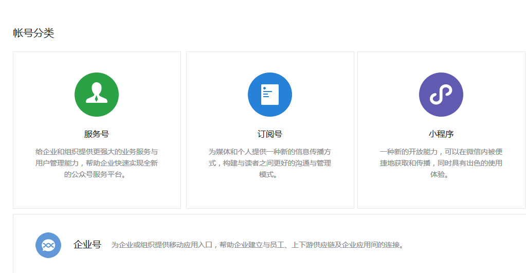 微信小程序注冊 微信小程序注冊